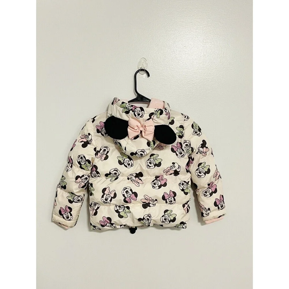 Disney Minnie Puffer Jacker Sz 6 / 6x